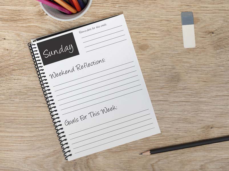 Custom planner example photo