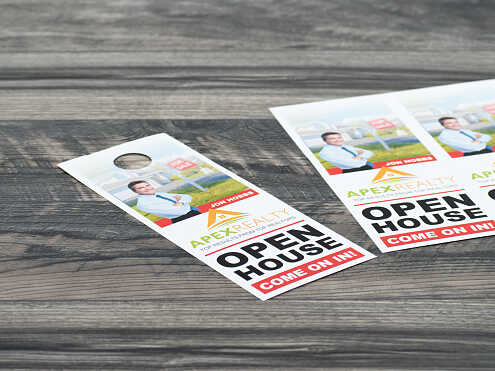 Realtor door hangers