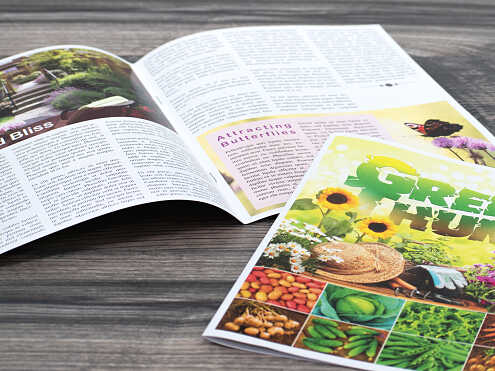 Saddle Stitch Booklet Mailers