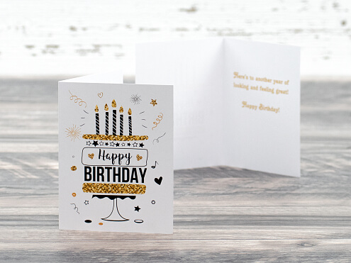 Custom Greeting Cards w/o Envelopes