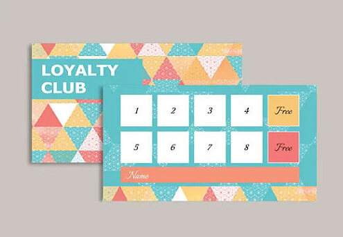 Loyalty Punch Cards